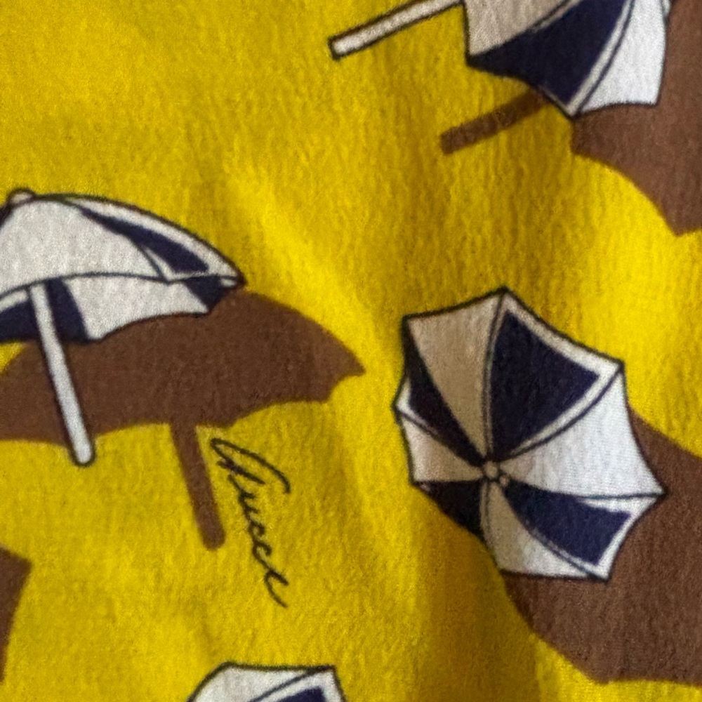 GUCCI Vintage Sailboat Print Silk signed dress size small - Picture 7 of 7